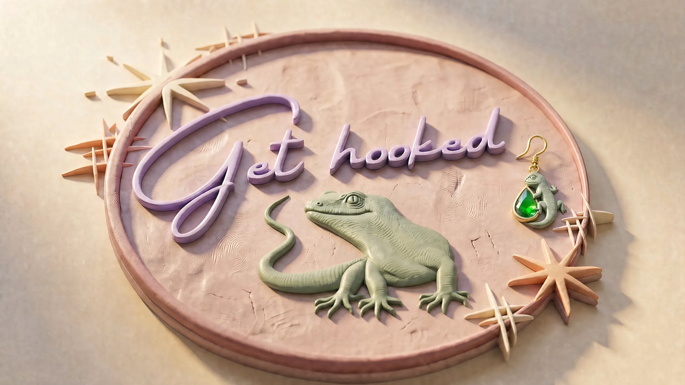 Get Hooked, handgemaakte sieraden van polymeerklei